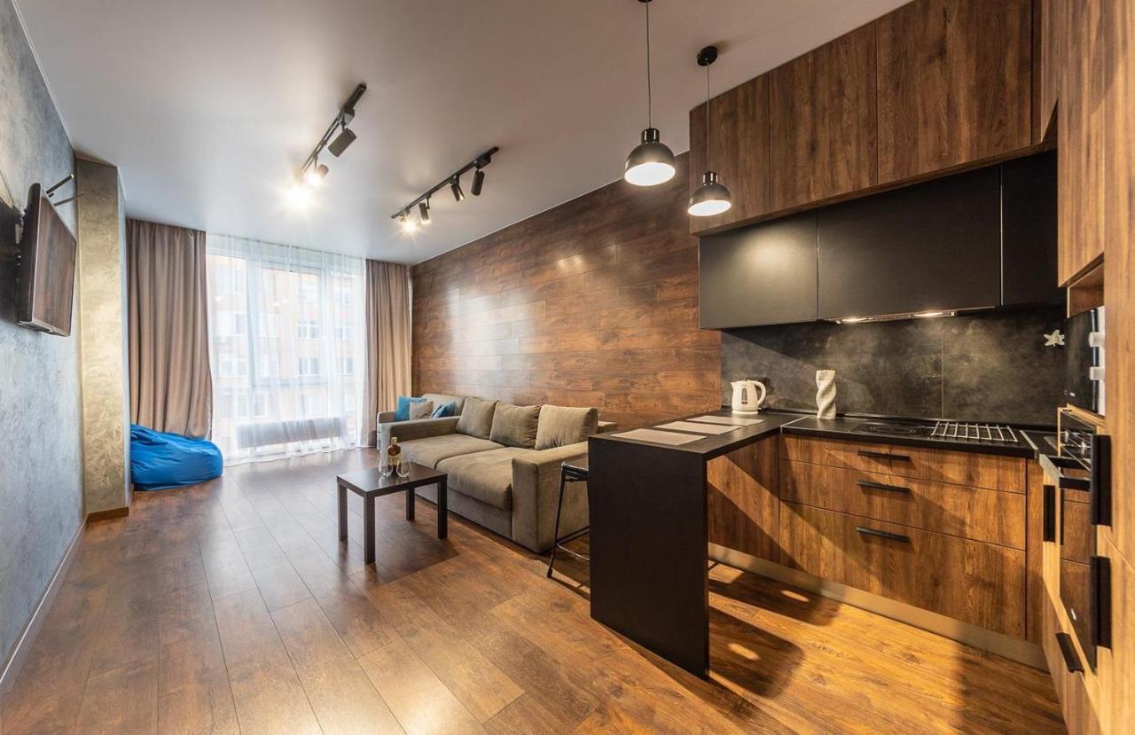 Luxury Apartments Smartplaza Obolon Metro Minskai Kiew Exterior foto