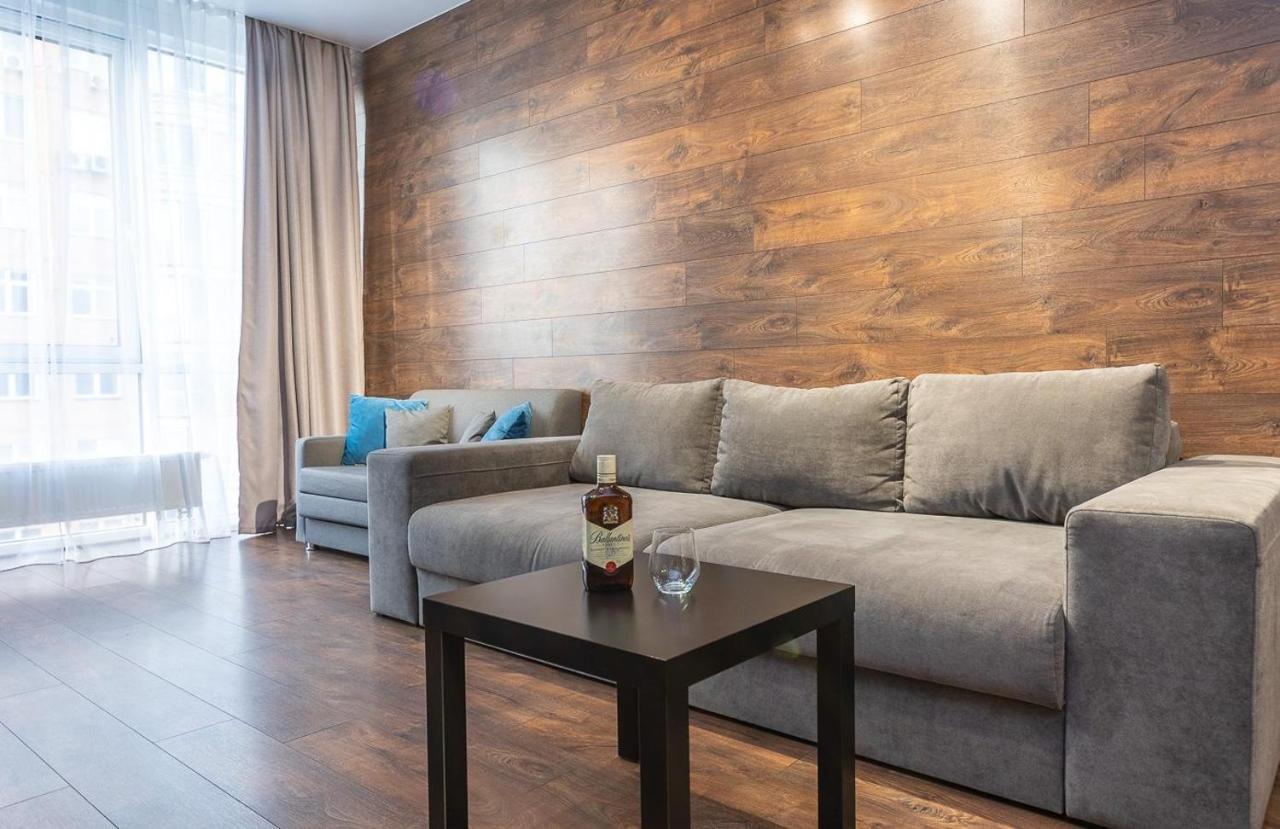 Luxury Apartments Smartplaza Obolon Metro Minskai Kiew Exterior foto